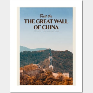 Visit the Great Wall of China Posters and Art